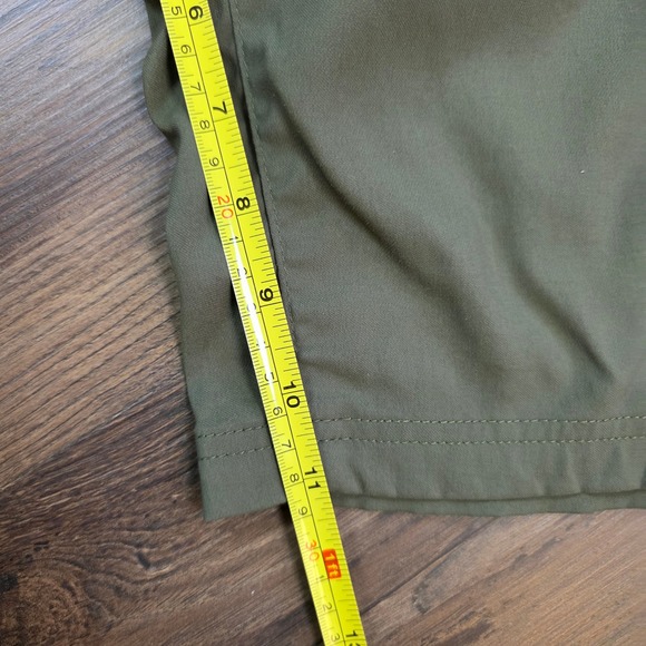 prAna Men Olive Green Cargo Shorts Size 30 Outdoor Adventure Hiking Travel gorp - Picture 8 of 8